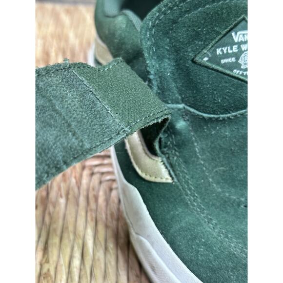 Vans Mens Kyle Walker Pro 2 Green White Suede Skateboarding Sneakers Size US 7.5 main image 8